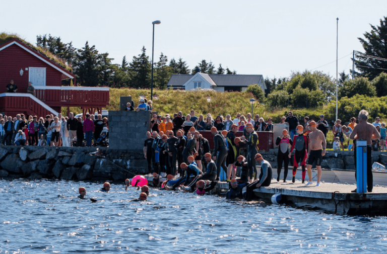 Triathlon på Smøla i helga