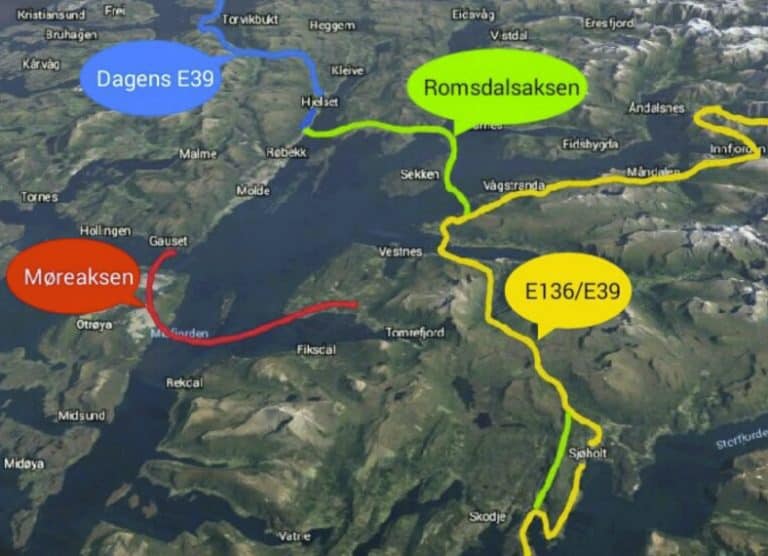 Kryssing av Romsdalsfjorden bør revideres