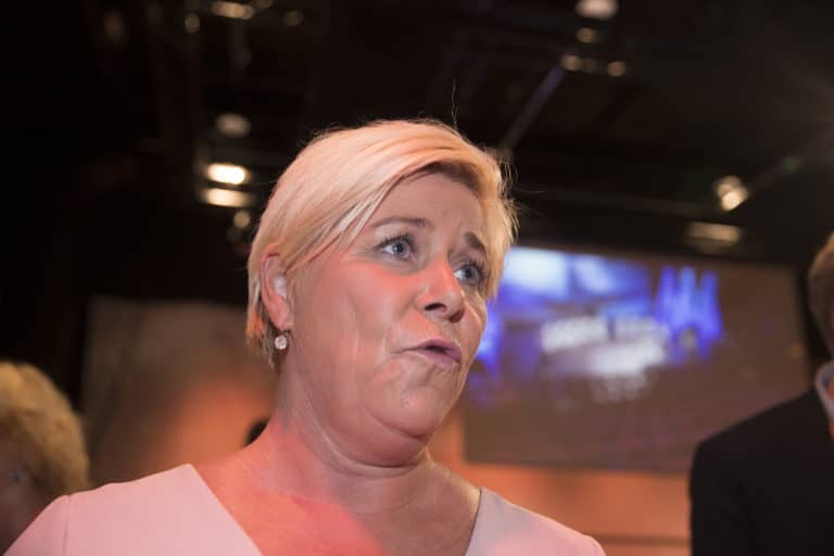 Siv Jensen advarer mot lønnsbonanza under Verdiskaperkonferansen