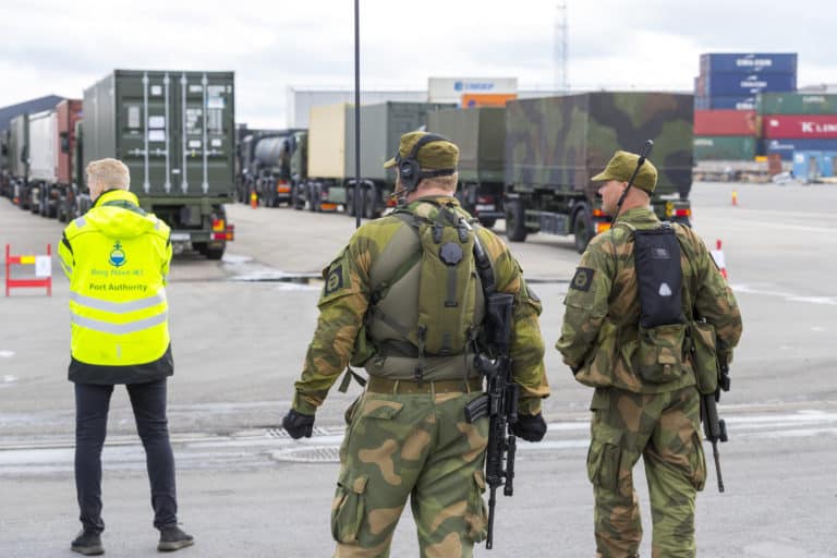 Militærtransport vil ikke påvirke trafikken i høstferien