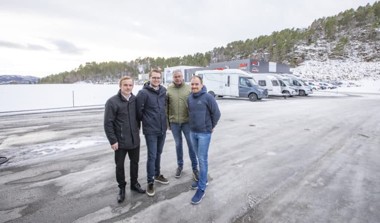 Lokale gründere starter caravanforhandler i Kristiansund