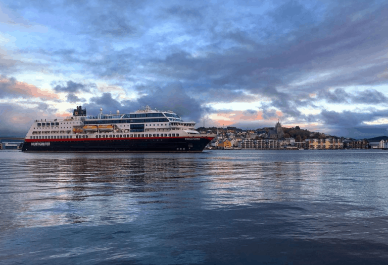 Hurtigruten snart tilbake i Kristiansund