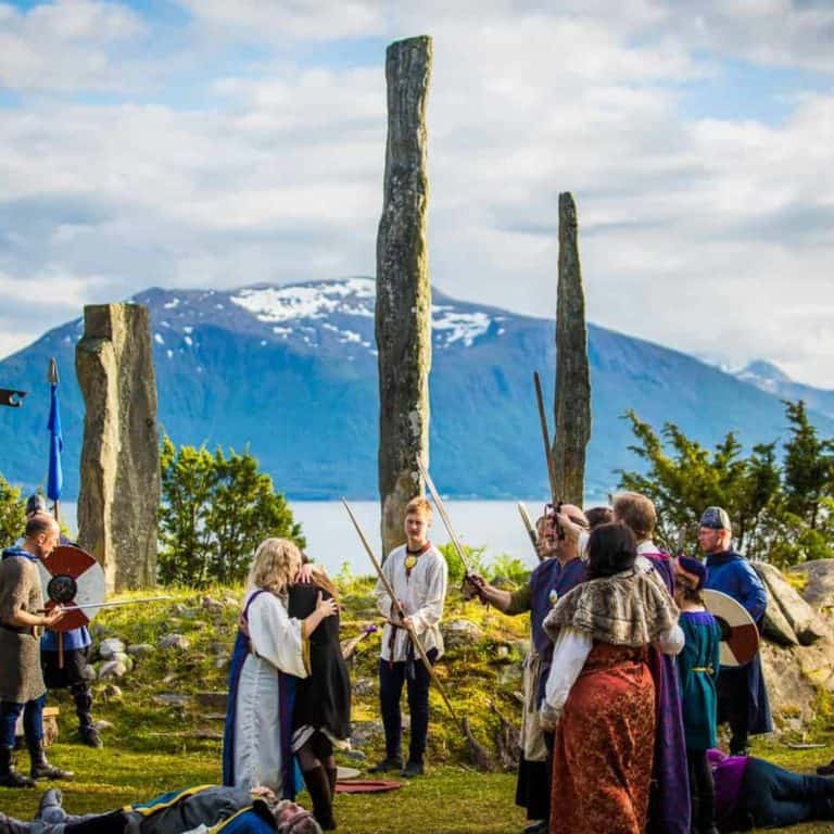 Listige krigere i kongelig familiedrama på Rastarkalv på Frei