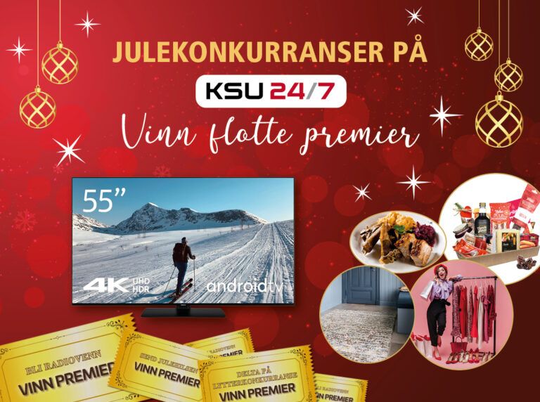 Julekonkurranse på KSU 24/7 – Vinn flotte premier!