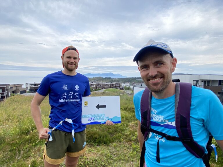 Halvmaraton med bølgeskvulp i Kristiansund