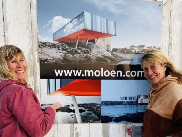 Molosøstrene på Veiholmen med god pågang fra sommerturistene