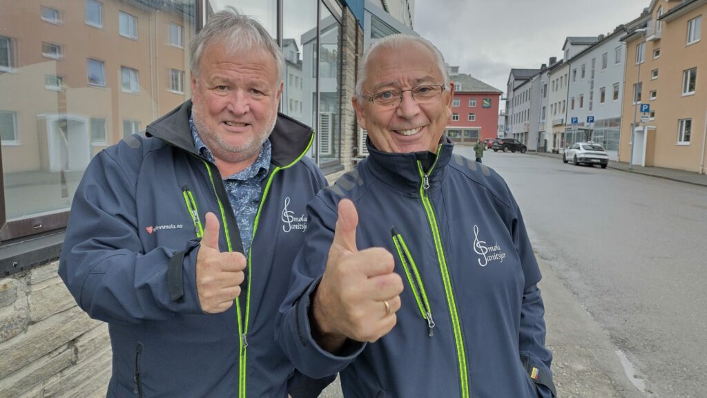 20-års jubileum for Einar Wikan, Egil Holberg og Smølabonan i Kristiansund.