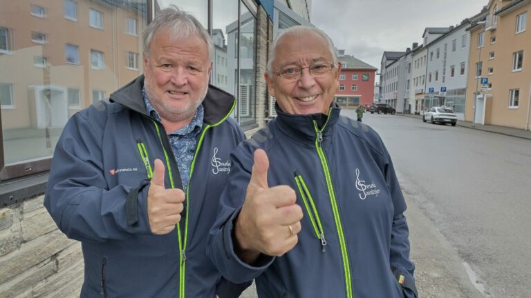 20-års jubileum for Einar Wikan, Egil Holberg og Smølabonan i Kristiansund.